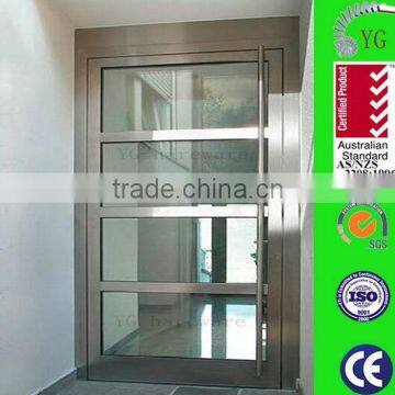 Glass Stainless steel gate, stainless steel door