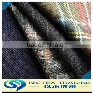 worsted 100% wool fabric supplier from China