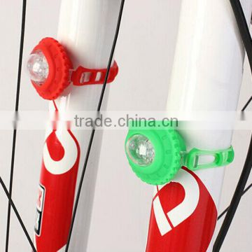 sunflower silicone bike led light