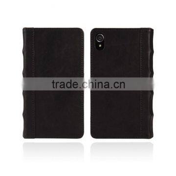 Book Style PU Leather Wallet Case Cover For Sony Xperia Z4