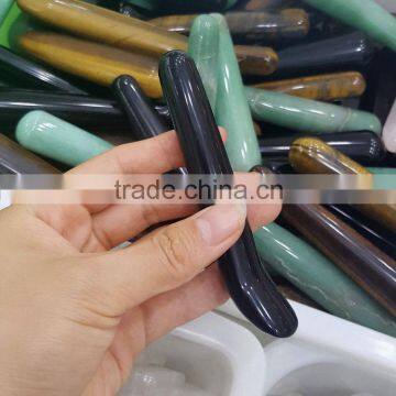 Natural Obsidian Stones Dim Mak/Facial Massage Sticks