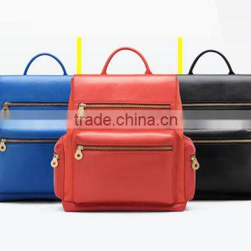 New Girl Leather School Bag Travel Cute Backpack Satchel 19 Years Exprience