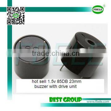 hot sell 1.5v 85DB 23mm buzzer with drive unit FBPB2319D