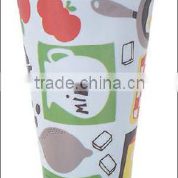 100% melamine 14oz tumbler with decal