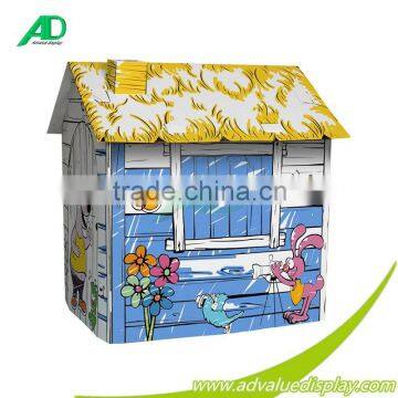 Shenzhen Cardboard castle tower paper castle toy for kids playhouse