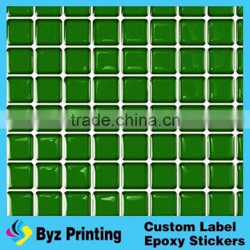 Best selling products epoxy resin mosaic tile wall decor sticker
