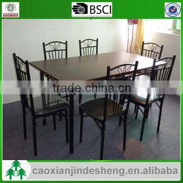 dining set metal table and chairs