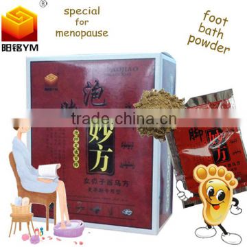 YangMing foot bath powder professional curing menopause pain relief for elderly health care