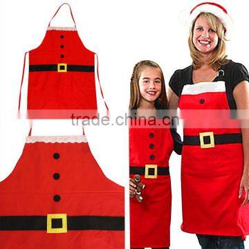 2015 Christmas Decoration Apron Kitchen Aprons Christmas Dinner Party Apron Santa Christmas Kitchen Apron