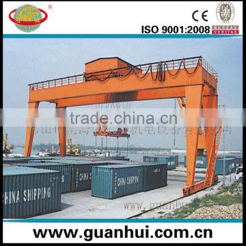 sea port double girder lifting container crane