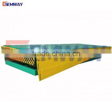 Low cost truck ramp dock stationary yard ramp leveler