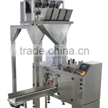 4 Head Linear scale and doypack packing machine/ packaging machine with weight, fill