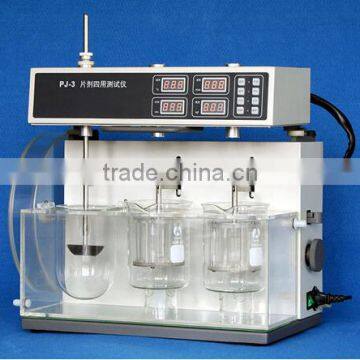 PJ-3 tablet hardness tester/dissolution, friability, disintegration tester