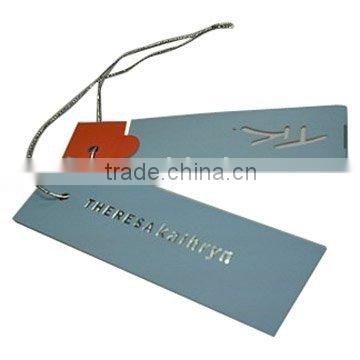 Underwear hang tag with printing logo