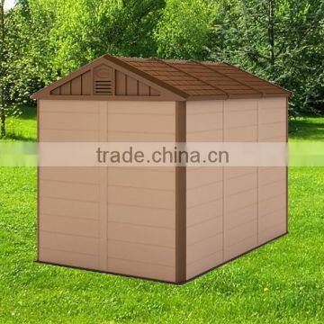 2016Plastic Shed Prefabricated House moving home outdoor building