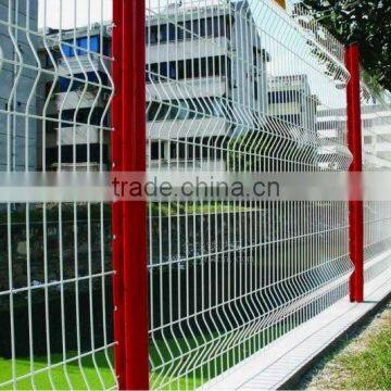 Bending triangular welding net fencing/garden fence (roads wire mesh series)