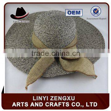 10 years experience wide brim cheap straw lady hats