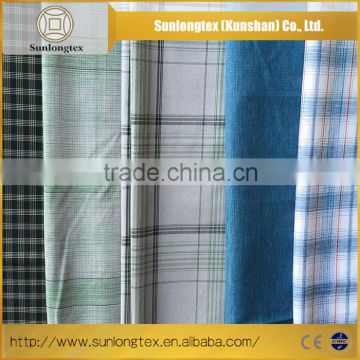 New style Low Cost 100%polyester Shirt Fabric