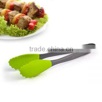 Supply Useful Colourful Kitchen Food Silicone Food Tongs Of Bbq Tools