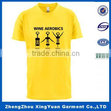 Custom plain football shirt maker yellow soccer jersey for men