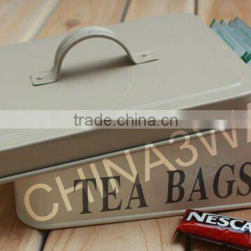 Tea Coffe Tin Boxes Sweet Tin Metal Cans
