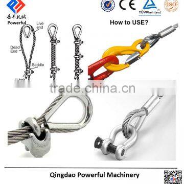 U.S. Type G414 Galvanized Extra Heavy Duty Wire Rope Thimbles photo-2