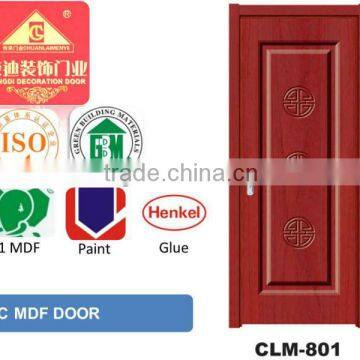 2013 HOT SALE!NEW DESIGN MDF/PVC DOOR!FOR FAMILY DECORATION!