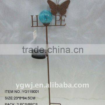 Butterfly solar garden decoration