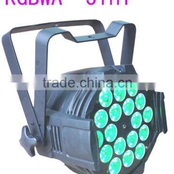 18x10w RGBAW led stage light/ DMX led par light