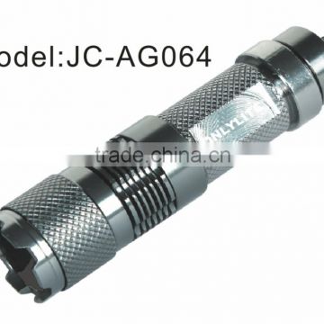 aluminum mini flashlights and torches running Lithium cell battery