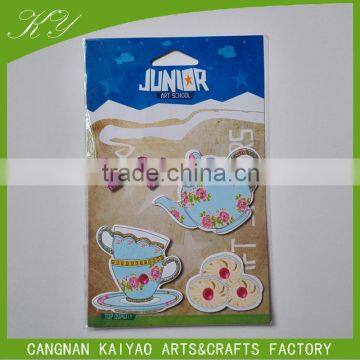 Promotional childen cute cartoon DIY paper stickers