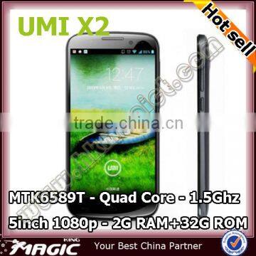 UMI X2 quad core china android 5 inch mobile phone 2gb ram