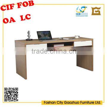 modern computer desks/computer desk design small size with drawers computer table in wood