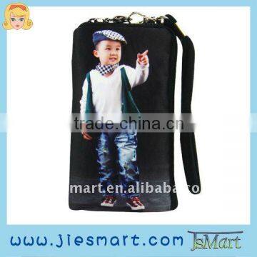 JSMART DIY cellphone bag kid's photo MOQ FREE sublimation printing