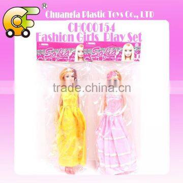 11.5" Solid Body Vogue Bendable Doll Play Set 2 Models photo-5