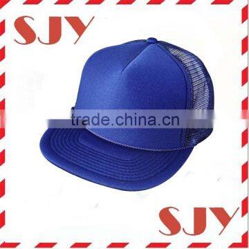 Flat Brim Promotional Wholesale Blank Trucker Hat photo-5