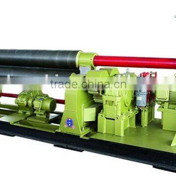 cheaper price W11 Mechanical 3-roller Symmetrical Plate Rolling machine with plate bending Machine
