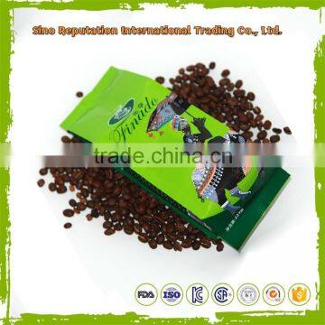 Alibaba side gusset matt black coffee bags