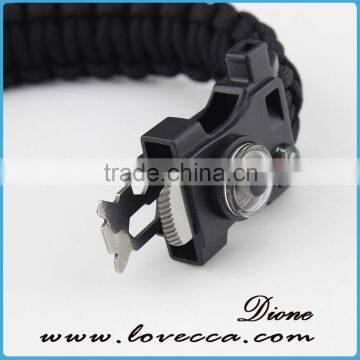 2016 Hot Sell Design Survival Paracord Bracelet With Screwdriver Tool in Buckle