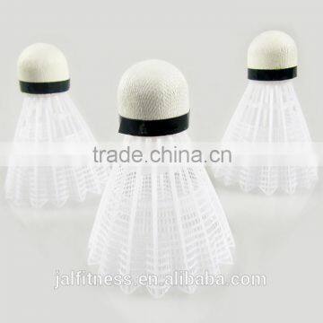 High Quality Nylon Feather 12pcs/Barrel Badminton Ball White Teal Feather Sport Game Training Badminton