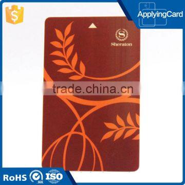 Contactless IC card pvc smart rfid card for hotel access card with company logo printing