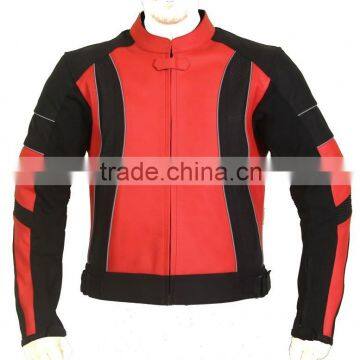 Leather Motorbike Racing jacket