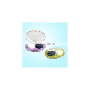 A-603 optical contact lens case with transparent cap