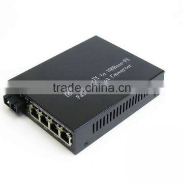 ethernet switch with 1*100Base-FX Ethernet 1*9 optical module and 4* 10/100Base-TX RJ45 Ethernet port