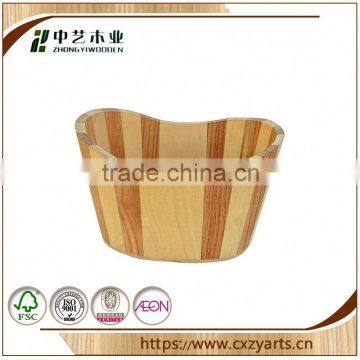 custom wholesale form china china factory natural oak wooden barrel bathtub