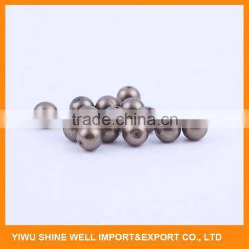 TOP SALE unique design engrave logo round bead from China