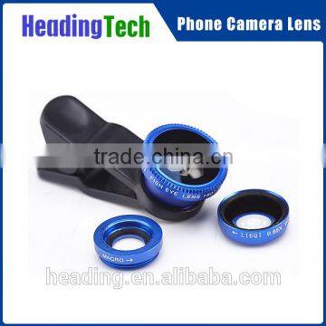 0.4X wide angle lens for mobile phon, macro lens and fish eye for mobile phone