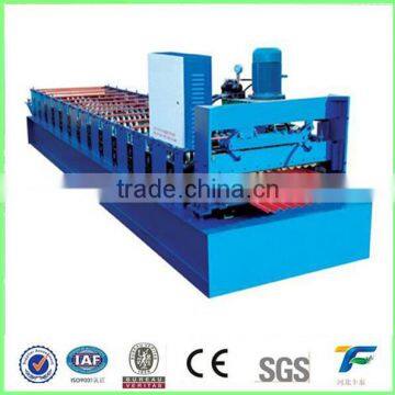 Steel roof panel machine,Double layers color steel machine,roof roll forming machine