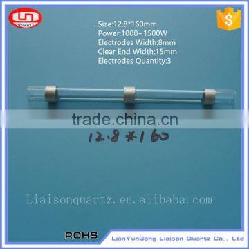 Widely used in heating high quality quartz heating furnace tubes