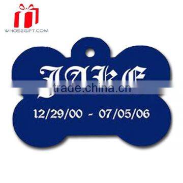 Aluminum Dog Id Tag Custom Engraved Personalized Pet Tag